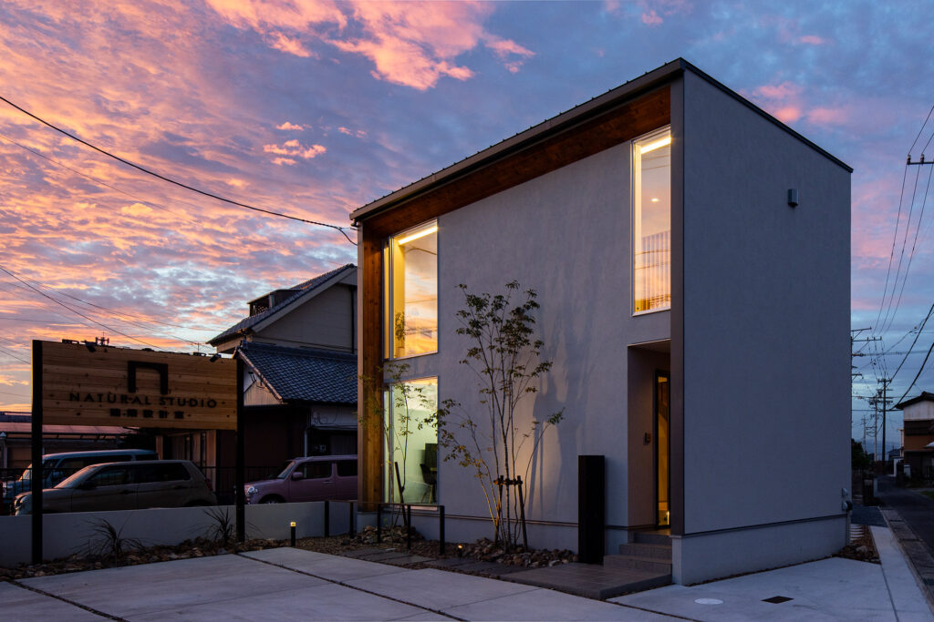 自然素材の家の外観｜NATURAL STUDIO
